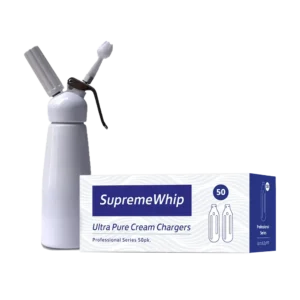 SupremeWhip Cream Chargers & 0.5L Cream Whipper