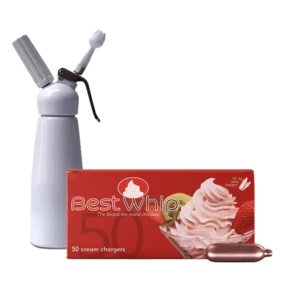 BestWhip Cream Chargers & 0.5L Cream Whipper