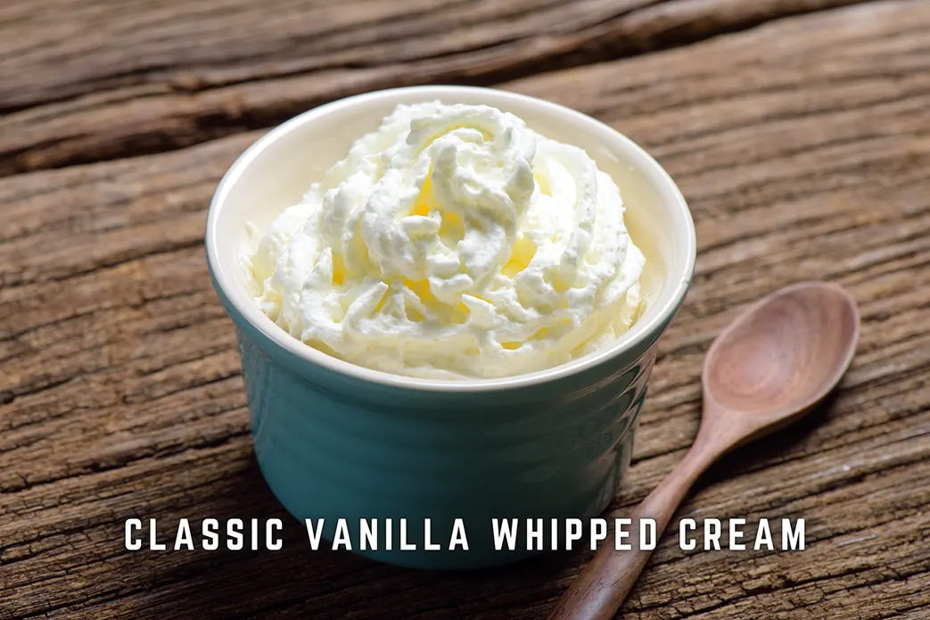 Classic Vanilla Whipped Cream