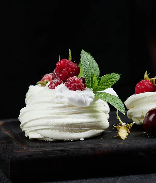 whipped cream berries