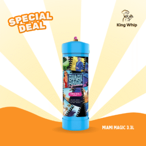 Miami Magic 3.3L 2050g N2O Cream Charger Cylinder Tank